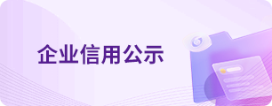 企业信用公示