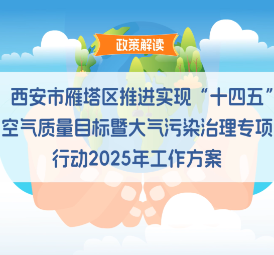 动漫丨雁塔区人民政府办公室关于印发《西安市雁塔区推进实现“十四五”空气质量目标暨大气污染治理专项行动2025年工作方案》的通知